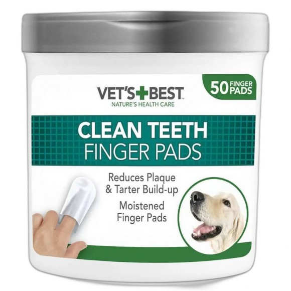 Toalhitas Limpeza Dentes 50 UN VETS BEST Toalhitas Limpeza Dentes 50 UN VETS BEST