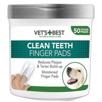 Toalhitas Limpeza Dentes 50 UN VETS BEST Toalhitas Limpeza Dentes 50 UN VETS BEST