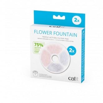 Recarga Filtro Flower 2 UN CATIT Recarga Filtro Flower 2 UN CATIT