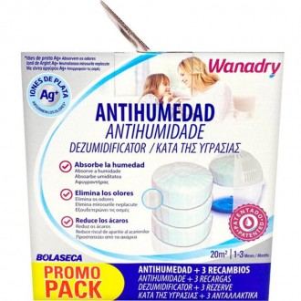 PACK DESUMIDIFICADOR DOM 3X450 G PACK DESUMIDIFICADOR DOM 3X450 G