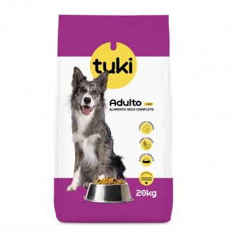 Alimento Seco Para Cão Adulto 20 KG TUKI Alimento Seco Para Cão Adulto 20 KG TUKI