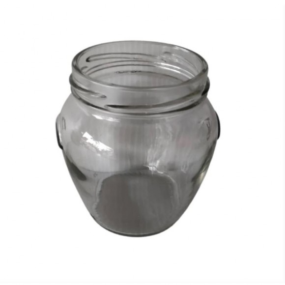 Frasco De Vidro Orcio Sem Tampa 500 G Frasco De Vidro Orcio Sem Tampa 500 G