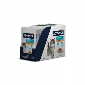 Alimento H�mido Gato Kitten Frango 85 G ADVANCE