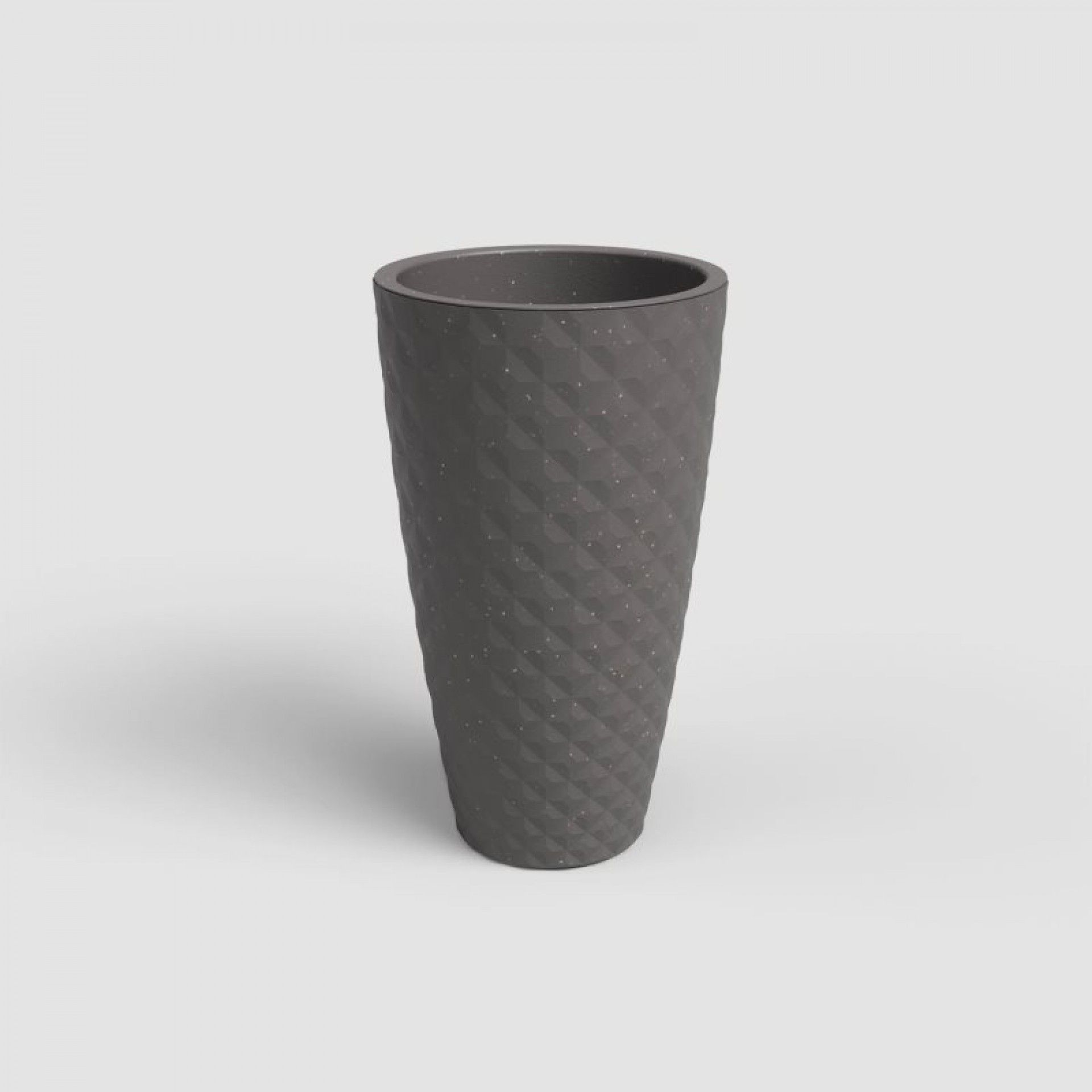 Vaso Havana Tropical 70 CM Cinza Lama ARTEVASI