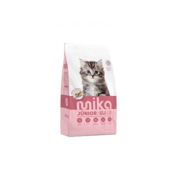 Alimento Seco Para Gato Kitten Carne 1,5 KG MIKA Alimento Seco Para Gato Kitten Carne 1,5 KG MIKA