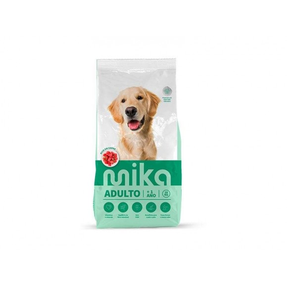 Alimento Seco Para Cão Cão Manutenção 18 KG MIKA Alimento Seco Para Cão Cão Manutenção 18 KG MIKA