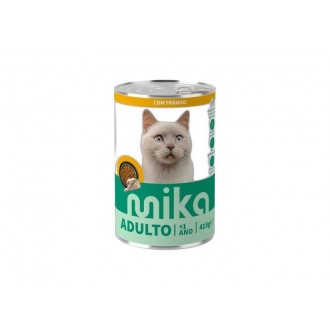 Alimento Húmido Para Gato Frango Molho 410 G MIKA Alimento Húmido Para Gato Frango Molho 410 G MIKA