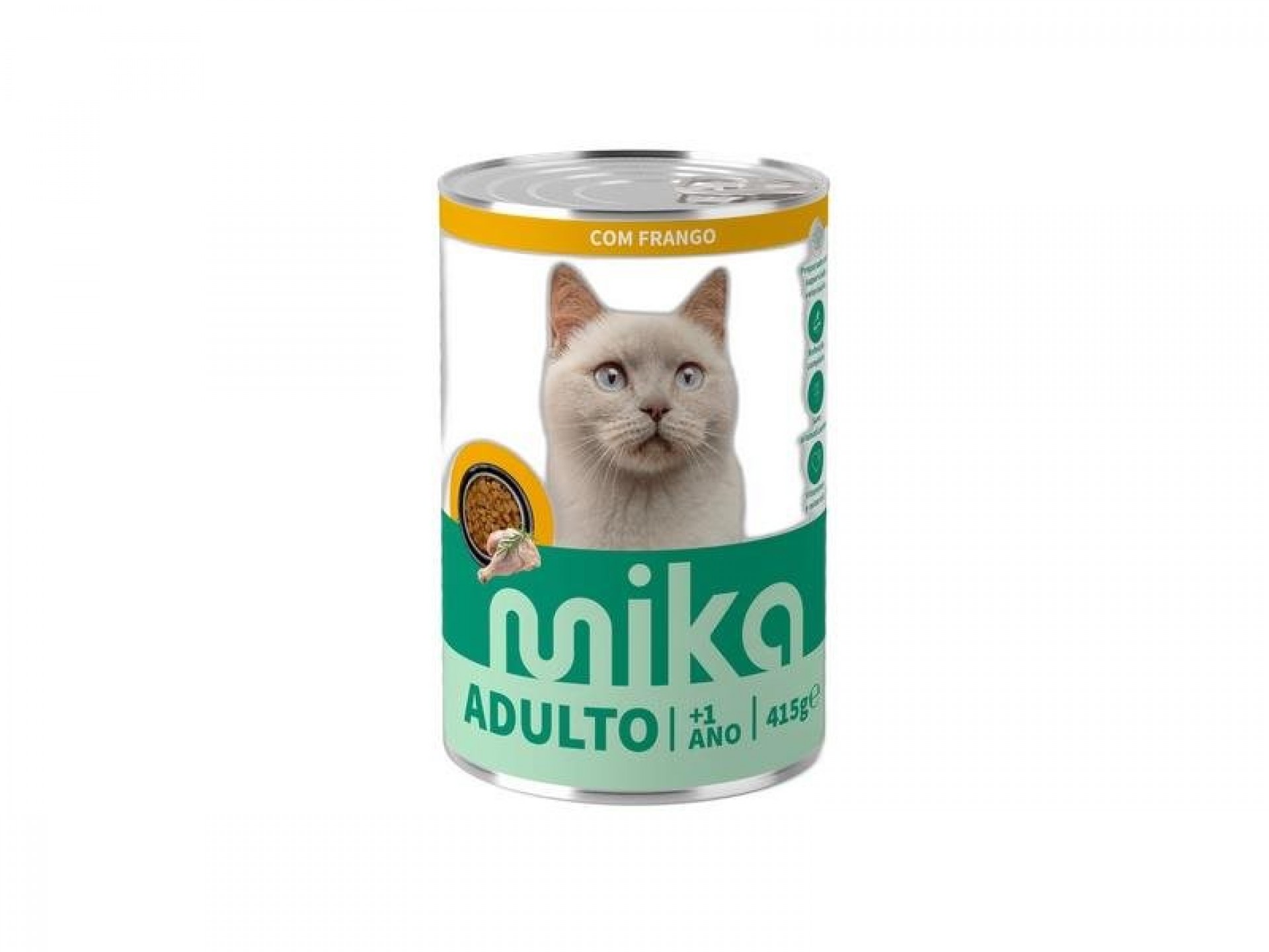Alimento Húmido Para Gato Frango Molho 410 G MIKA