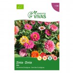 Zinia Mix 0,5 G SEMENTES VIVAS Zinia Mix 0,5 G SEMENTES VIVAS