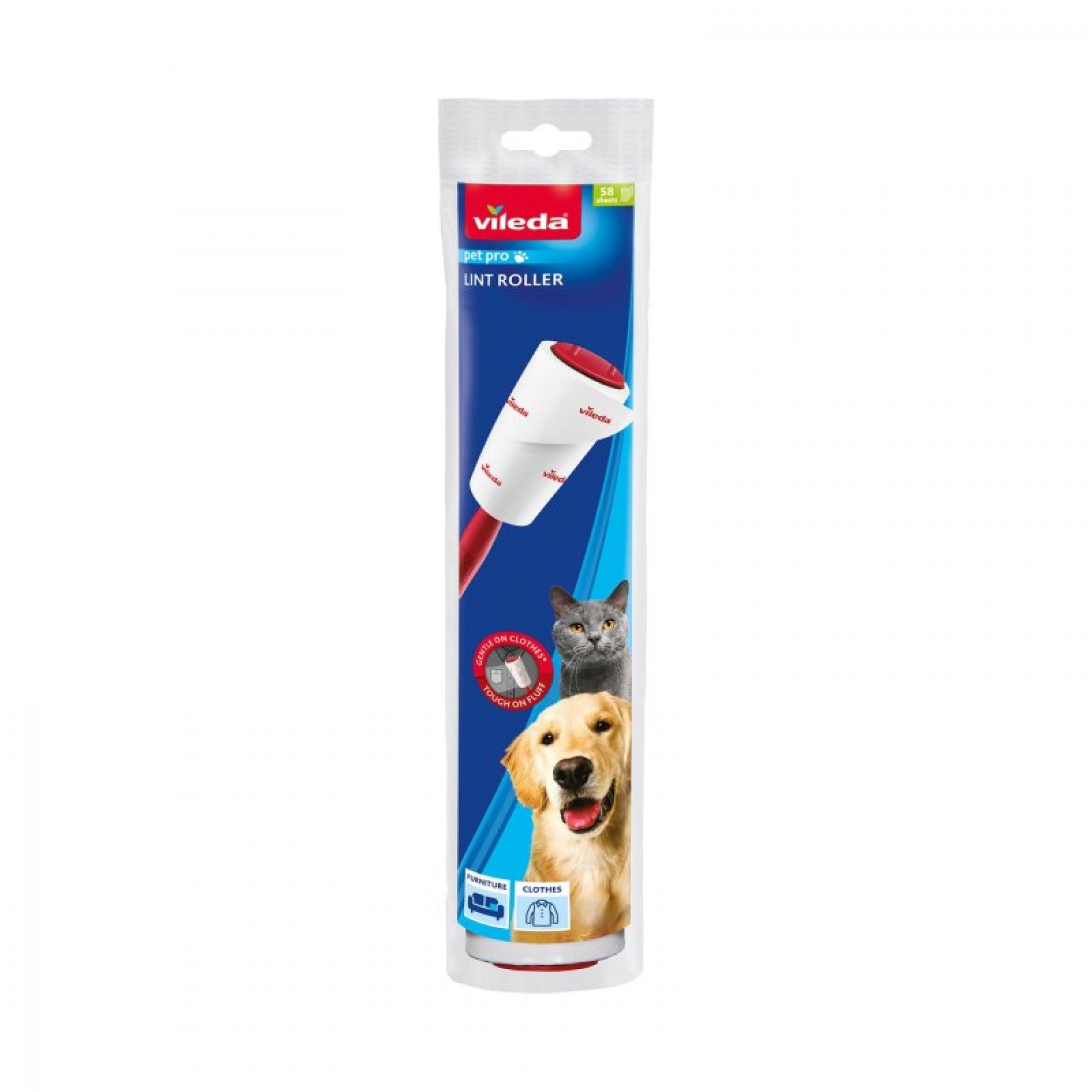Rolo Adesivo Pet Pro 58 Tiras VILEDA