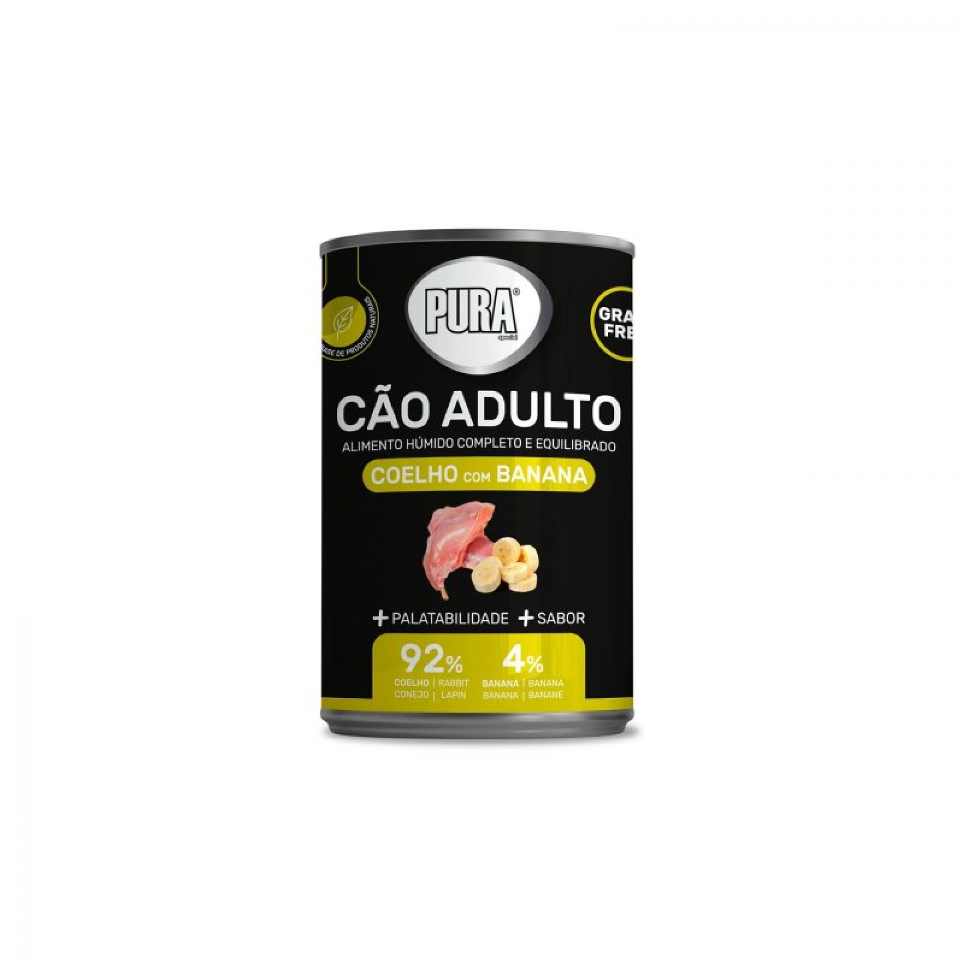 Alimento Húmido para Cão Coelho e Banana 400 G PURA SPECIAL