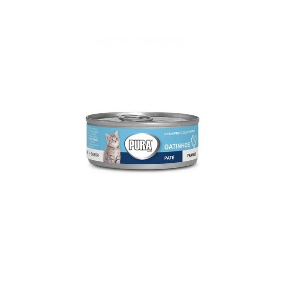 Alimento H�mido para Gatinho Frango 85 G PURA SPECIAL