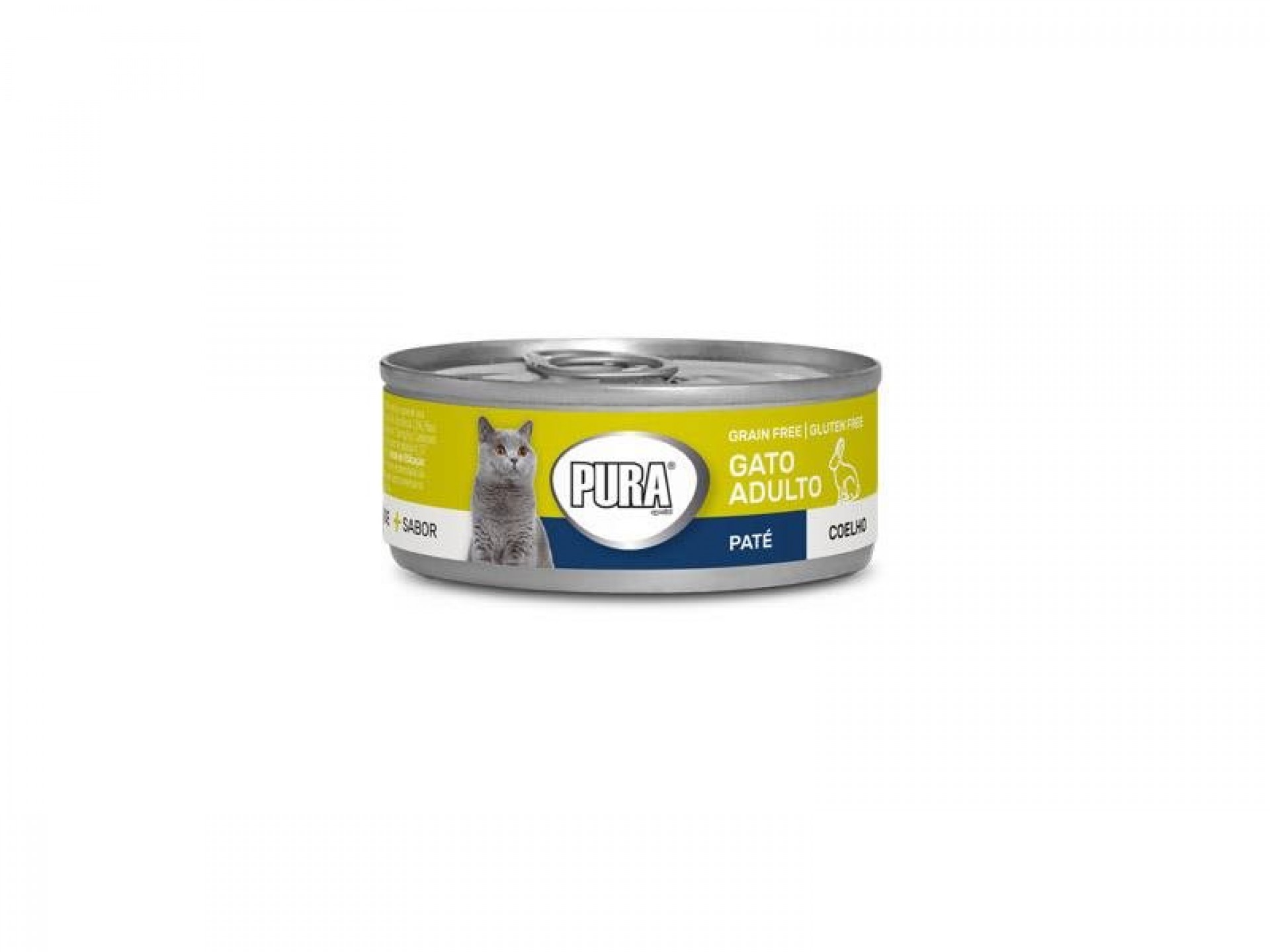 Alimento Húmido para Gato Adulto Coelho 85 G PURA SPECIAL