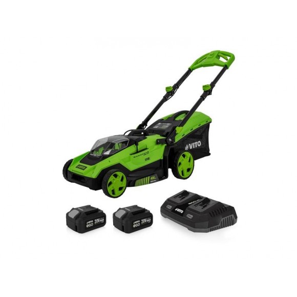 Corta Relva Brus 400 MM 40V 2Baterias e Carregador VITO Corta Relva Brus 400 MM 40V 2Baterias e Carregador VITO