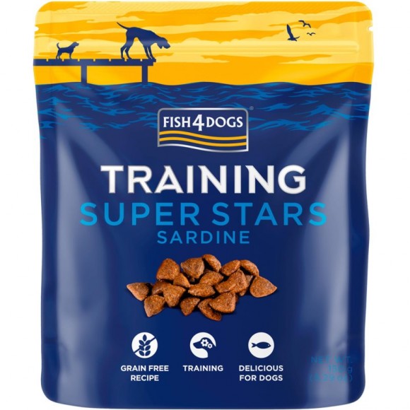SNACK PARA CÃO TRAINING SUPERSTARS SARDINHA 150 G SNACK PARA CÃO TRAINING SUPERSTARS SARDINHA 150 G