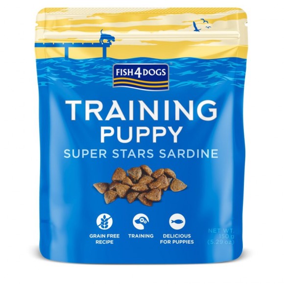 SNACK CÃO TRAINING PUPPY SUPERSTARS SARDINHA 150 G SNACK CÃO TRAINING PUPPY SUPERSTARS SARDINHA 150 G