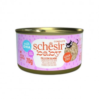ALIMENTO HÚMIDO PARA GATO BEBÉ FRANG E SALMÃO 70 G ALIMENTO HÚMIDO PARA GATO BEBÉ FRANG E SALMÃO 70 G
