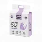 Areia De Tofu Para Gato Com Aroma Lavanda 6L HAPPY MEOW