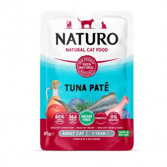 Alimento Húmido Para Gato Atum 85 G NATURO Alimento Húmido Para Gato Atum 85 G NATURO