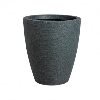 Vaso Amesbury Pequeno 28CM Cinza STRATA Vaso Amesbury Pequeno 28CM Cinza STRATA
