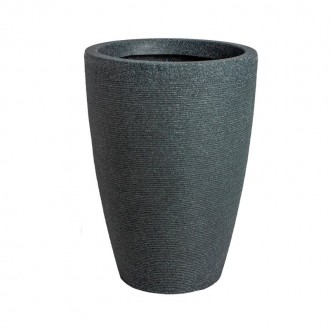 Vaso Amesbury Medio 35CM Cinza STRATA Vaso Amesbury Medio 35CM Cinza STRATA