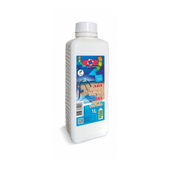 Limpador SOS Água Turva 1LT SWIMPOOL Limpador SOS Água Turva 1LT SWIMPOOL
