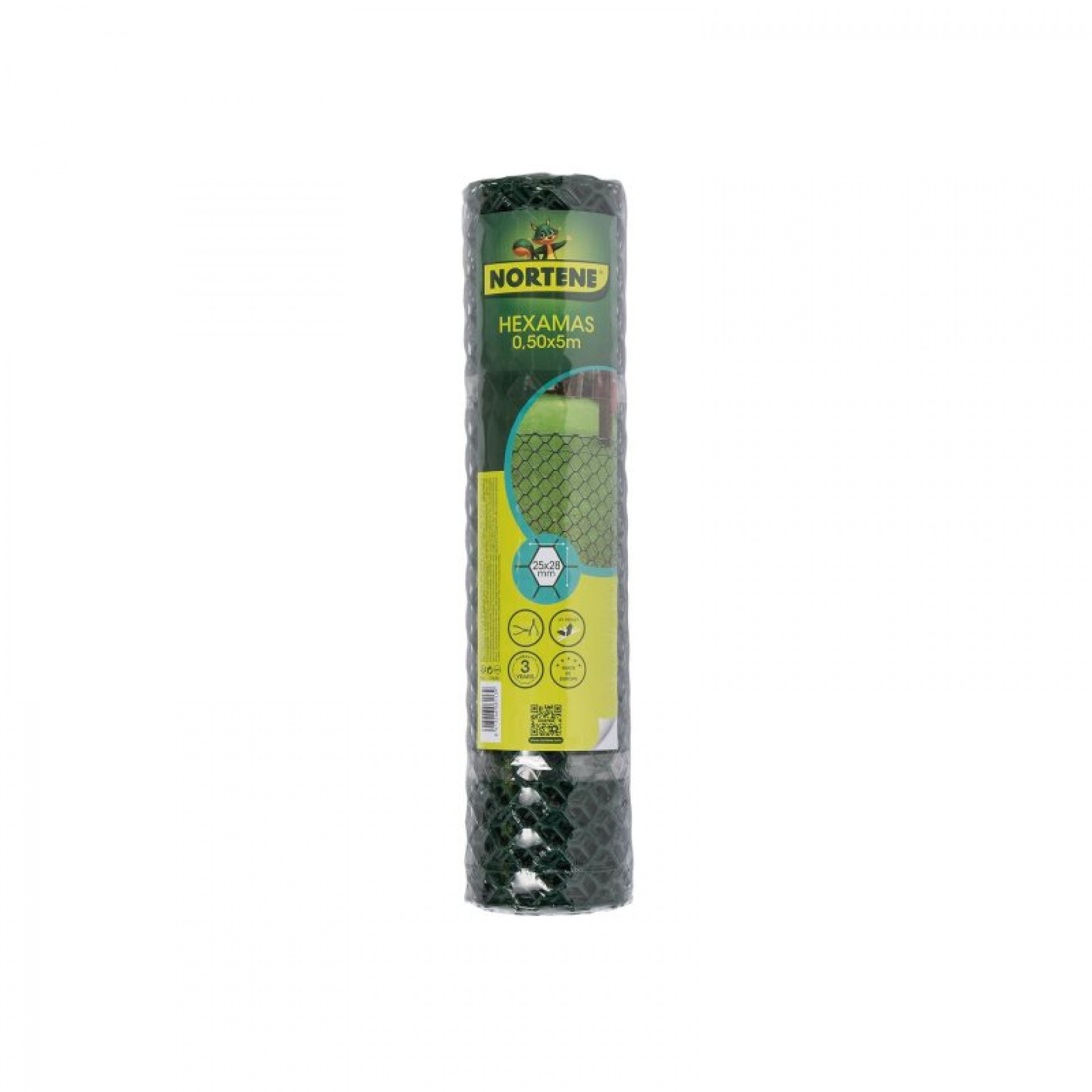 Rede Hexamas Verde 0,5X5 M