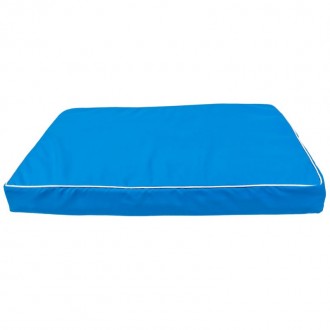 Colchão Rectangular Confort Azul 60X40 CM PETWAU Colchão Rectangular Confort Azul 60X40 CM PETWAU