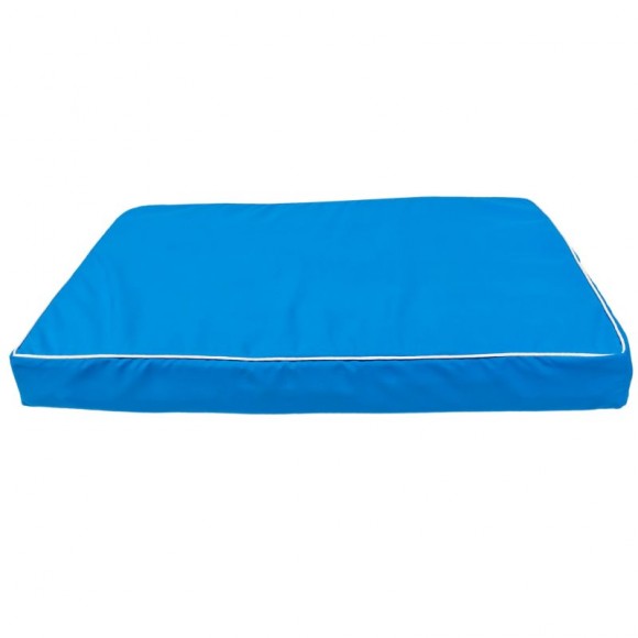 Colchão Rectangular Confort Azul 75X50 CM PETWAU Colchão Rectangular Confort Azul 75X50 CM PETWAU