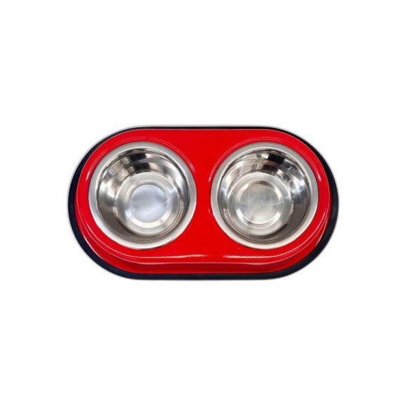 Comedouro Vermelho 2X350 ML Comedouro Vermelho 2X350 ML