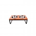 COMEDOURO ELEVADO RETANGULAR WOODEN 1500 ML COMEDOURO ELEVADO RETANGULAR WOODEN 1500 ML
