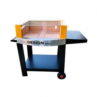 Barbecue Medusa 60 CM Amarelo QUEIMAFRE Barbecue Medusa 60 CM Amarelo QUEIMAFRE