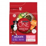 Alim Sc Cão Adult Delicad Salmão 2,5 KG PURINA ONE Alim Sc Cão Adult Delicad Salmão 2,5 KG PURINA ONE