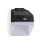 Aplique Solar 2W 220LM 6000K PRETO ASLO Aplique Solar 2W 220LM 6000K PRETO ASLO