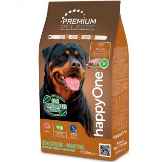 Alimento Seco Cão GFree 12 KG HAPPYONE PREMIUM Alimento Seco Cão GFree 12 KG HAPPYONE PREMIUM