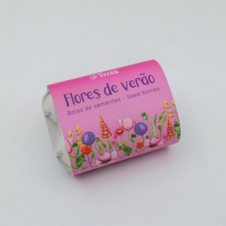 Bolas Sementes Flores De Verão 6UN SEMENTES VIVAS Bolas Sementes Flores De Verão 6UN SEMENTES VIVAS