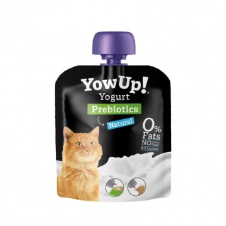 Iogurte Natural Probi�ticos Para Gato 85 G YOWUP