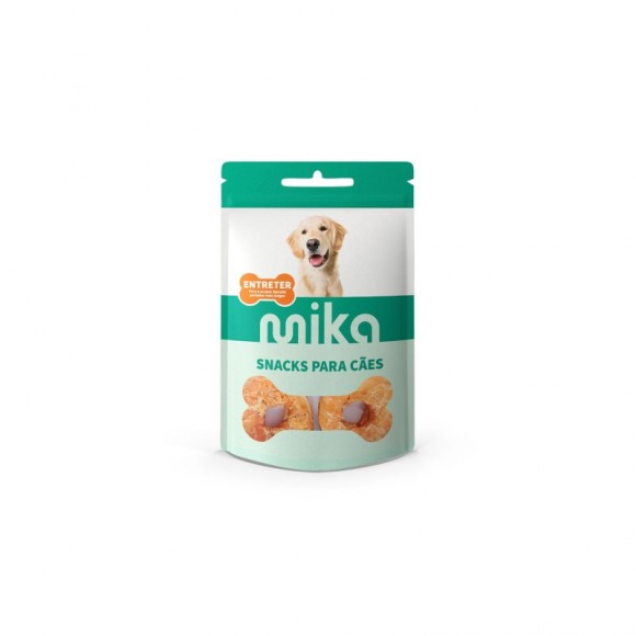 Snack Para Cão Donuts Frango 200 G MIKA Snack Para Cão Donuts Frango 200 G MIKA