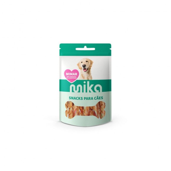 Snack Para C�o Frango E Carne  200 G MIKA