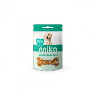 Snack Para Cão Osso Dentário 200 G MIKA Snack Para Cão Osso Dentário 200 G MIKA