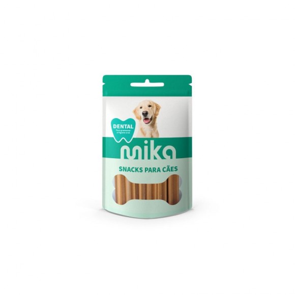 Snack Dentário Para Cão S 110 G MIKA Snack Dentário Para Cão S 110 G MIKA