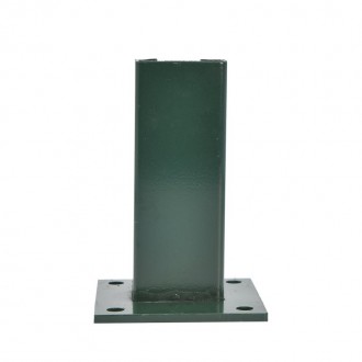 Base Para Poste Verde 60X40 MM Base Para Poste Verde 60X40 MM
