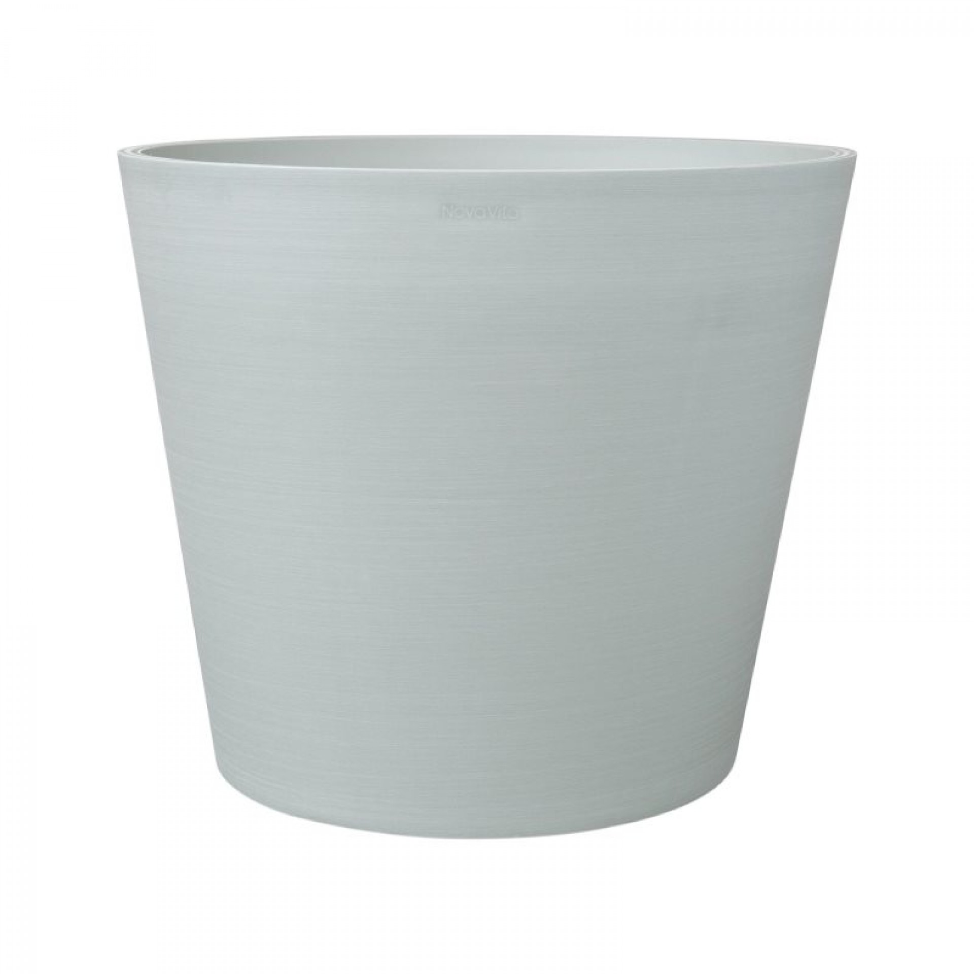 Vaso Cone Truncado 20 CM Cinza Claro ART PLAST