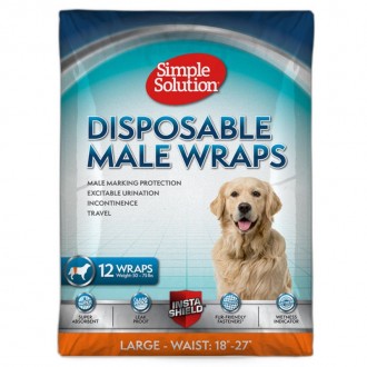 Fraldas Descart�veis Macho L SIMPLE SOLUTION
