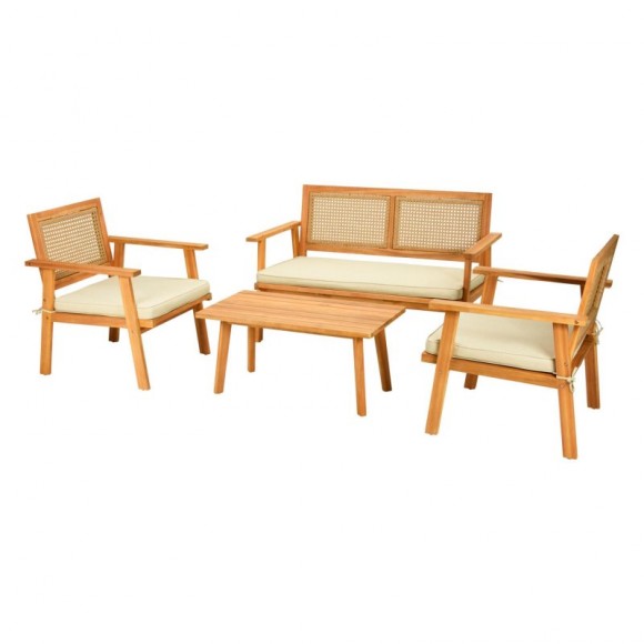 Conjunto Acacia Set 4 UN PROGARDEN Conjunto Acacia Set 4 UN PROGARDEN