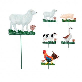 Estaca Decor Animais Sortido PROGARDEN