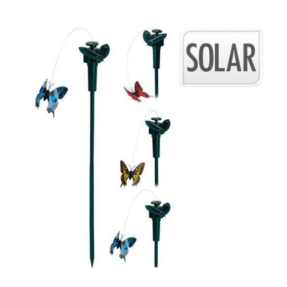 Espeto Solar Borboleta PROGARDEN Espeto Solar Borboleta PROGARDEN