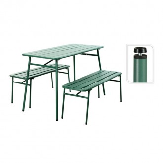 Conjunto Jardim Metal 3 UN Verde PROGARDEN