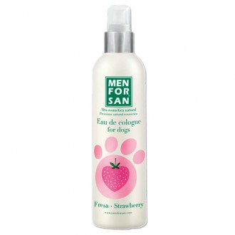 Água Colónia P/Cão Morango 125 ML MEN FOR SAN Água Colónia P/Cão Morango 125 ML MEN FOR SAN