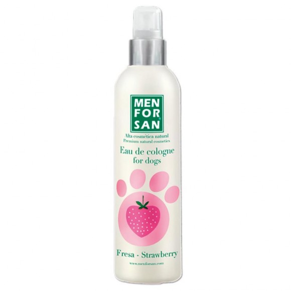 Água Colónia P/Cão Morango 125 ML MEN FOR SAN Água Colónia P/Cão Morango 125 ML MEN FOR SAN